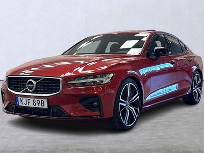 Begagnad Volvo S60 R-Design 253 HK (186 kW) 2019 Röd Sedan