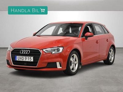 Röd Begagnad 2017 Audi A3 Sportback Proline Halvkombi | 139 000 kr (Bra pris)