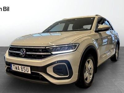 Ljusgrå Begagnad 2024 VW T-Roc R-line SUV | 369 900 kr (Dyr)