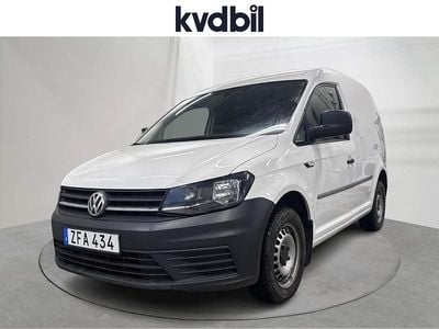 Vit Begagnad 2018 VW Caddy Minibuss | 110 000 kr (Bra pris)