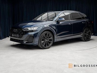 Begagnad Audi Q8 S-Line 286 HK (210 kW) 2023 Blå SUV