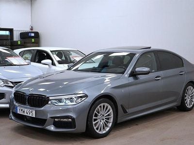 Begagnad BMW 530 M Sport 252 HK (185 kW) 2017 Blå Sedan