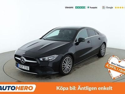 Begagnad Mercedes CLA200 Progressive 151 HK (111 kW) 2019 Svart Sedan