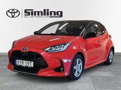 Begagnad Toyota Yaris Hybrid Edition 116 HK (85 kW) 2020 Svart