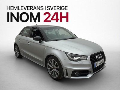 Begagnad Audi A1 Sportback S-Line 2014 Silver Halvkombi