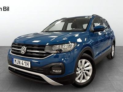 Mörkblå Begagnad 2019 VW T-Cross Comfortline SUV | 149 900 kr (Marknadspris)