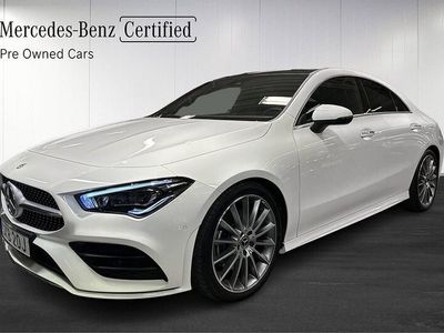 begagnad Mercedes CLA200 Moms/AMG/Pano/Panelbelysning/Widescreen