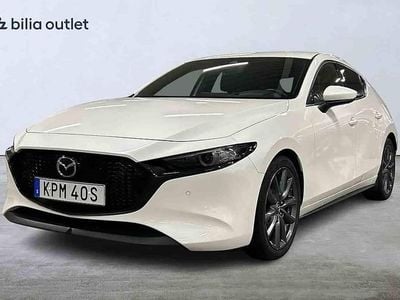 Vit Begagnad 2019 Mazda 3 Halvkombi | 214 900 kr
