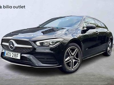 Svart Begagnad 2021 Mercedes CLA250e Shooting Brake Kombi | 279 900 kr