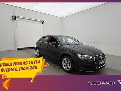 Begagnad Audi A3 Sportback Proline 116 HK (85 kW) 2019 Svart Halvkombi
