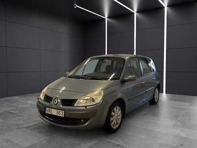 Begagnad Renault Scénic II 112 HK (82 kW) 2007 Blå Minibuss