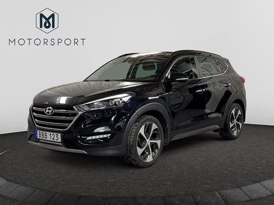 Svart Begagnad 2017 Hyundai Tucson Premium SUV | 174 900 kr (Marknadspris)