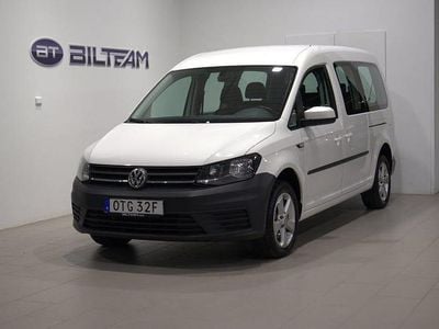 Begagnad VW Caddy Maxi 102 HK (75 kW) 2018 Vit Minibuss