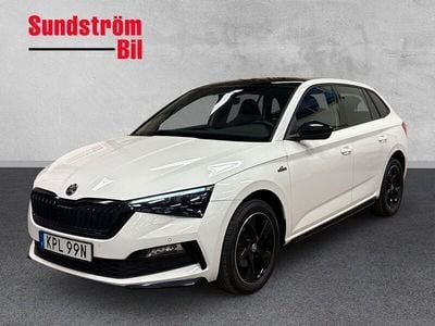 Begagnad Skoda Scala Monte Carlo 111 HK (81 kW) 2021 Vit Halvkombi