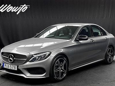 Begagnad Mercedes C450 AMG AMG 367 HK (269 kW) 2015 Palladium silver metallic Sedan