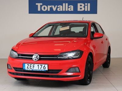 begagnad VW Polo 1.0 TSI 95hk Automat Komfort P-sensorerna