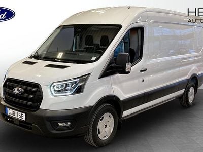 Ny Ford Transit 2026 Vit Halvkombi