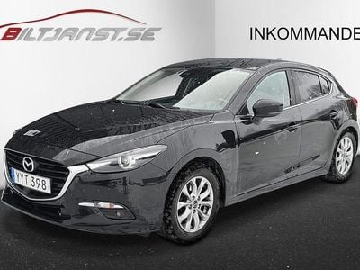 Svart Begagnad 2017 Mazda 3 Inclusive Halvkombi | 154 800 kr (Bra pris)