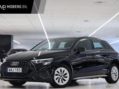 Begagnad Audi A3 Comfort 204 HK (150 kW) 2023 Svart Sedan