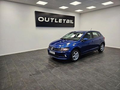 Blå Begagnad 2019 VW Polo Halvkombi | 119 900 kr (Marknadspris)