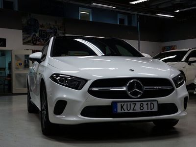 begagnad Mercedes A250 e Premiumpkt Drag Panorama Navi widescreen