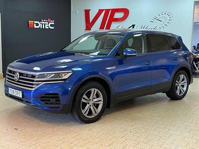 Begagnad VW Touareg 286 HK (210 kW) 2018 Blå SUV
