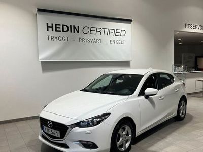 begagnad Mazda 3 32,0 Core AUT V-hjul 2018, Halvkombi