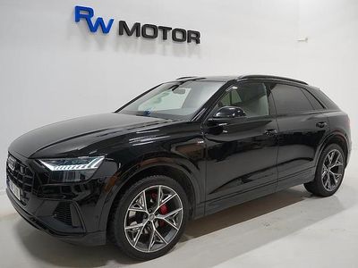 Svart Begagnad 2019 Audi Q8 S-Line SUV | 618 900 kr (Lite dyr)