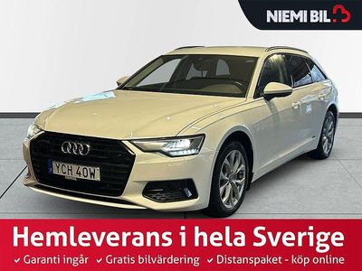 Begagnad Audi A6 Sport 204 HK (150 kW) 2019 Vit Kombi
