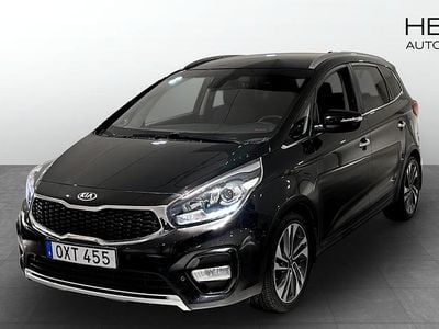 Svart Begagnad 2018 Kia Carens Advance Minibuss | 129 000 kr (Marknadspris)