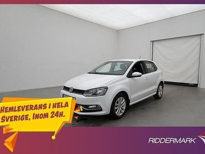 Begagnad VW Polo 90 HK (66 kW) 2016 Vit Halvkombi