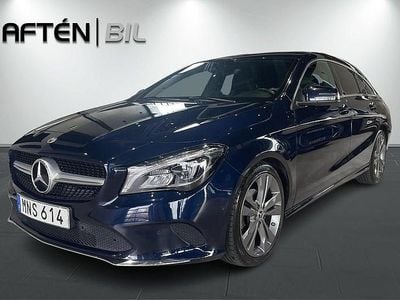 Mörkblå Begagnad 2018 Mercedes CLA180 Shooting Brake Kombi | 139 900 kr
