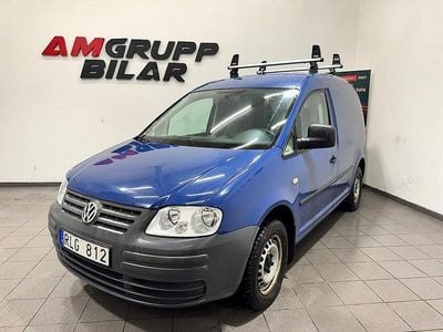Blå Begagnad 2008 VW Caddy Minibuss | 39 900 kr (Marknadspris)