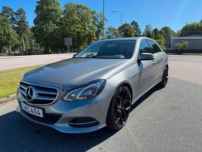 Begagnad Mercedes E350 Avantgarde 252 HK (185 kW) 2013 Silver Sedan