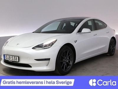 Vit Begagnad 2019 Tesla Model 3 Long Range AWD Sedan | 274 990 kr (Marknadspris)