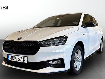 Moon white metallic Begagnad 2025 Skoda Fabia Monte Carlo Halvkombi | 279 900 kr