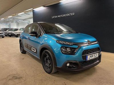 Blå Begagnad 2022 Citroën C3 PureTech Halvkombi | 179 900 kr (Lite dyr)