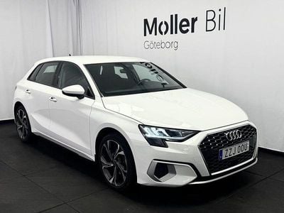 Ibisvit Begagnad 2023 Audi A3 Design | 269 900 kr (Marknadspris)