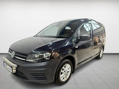 Blå (blåmetallic) Begagnad 2020 VW Caddy Maxi Minibuss | 169 900 kr (Marknadspris)