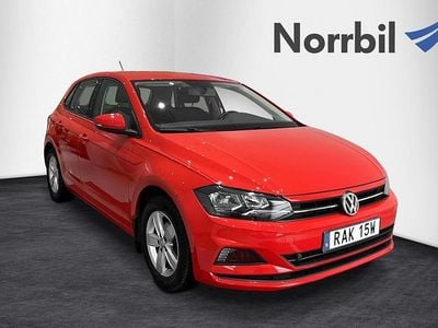 Röd Begagnad 2019 VW Polo Halvkombi | 139 000 kr (Marknadspris)