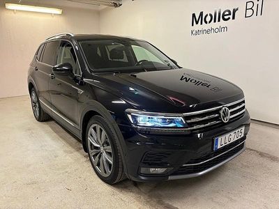 Svart Begagnad 2018 VW Tiguan Allspace SUV | 287 500 kr (Marknadspris)