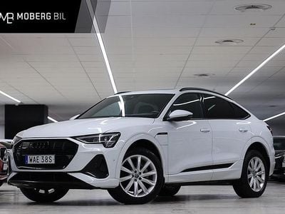 Begagnad Audi e-tron Sportback S-Line 300 kW (408 HK) 2023 Vit SUV