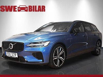 Blå Begagnad 2020 Volvo V60 R-Design Kombi | 309 900 kr (Marknadspris)