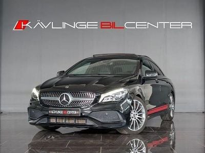 Svart Begagnad 2018 Mercedes CLA200 AMG Sportkupé | 244 900 kr (Marknadspris)