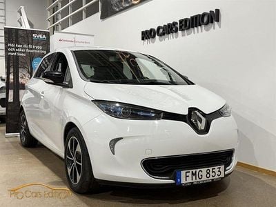 Vit Begagnad 2018 Renault Zoe Halvkombi | 109 900 kr (Marknadspris)