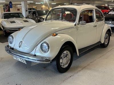 Vit Begagnad 1971 VW Käfer S Sedan | 89 900 kr