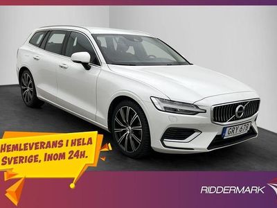 Vit Begagnad 2021 Volvo V60 Inscription Kombi | 268 700 kr (Bra pris)