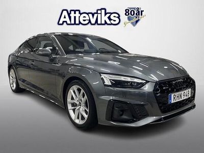 Grå Begagnad 2024 Audi A5 Sportback S-Line Halvkombi | 479 900 kr (Marknadspris)