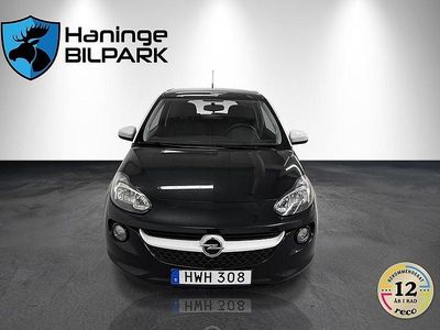 Svart Begagnad 2015 Opel Adam Halvkombi | 59 995 kr