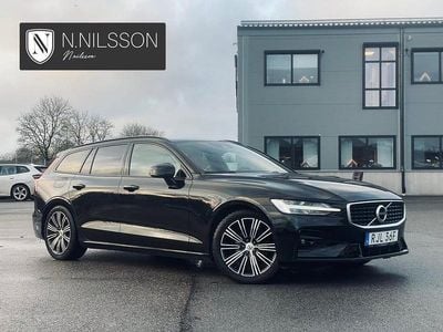 Begagnad Volvo V60 R-Design 200 HK (147 kW) 2019 Svart Kombi